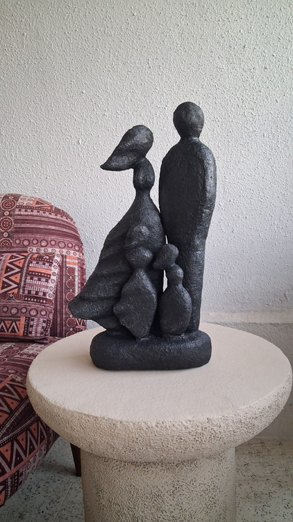 مجسمه خانواده چهارنفره