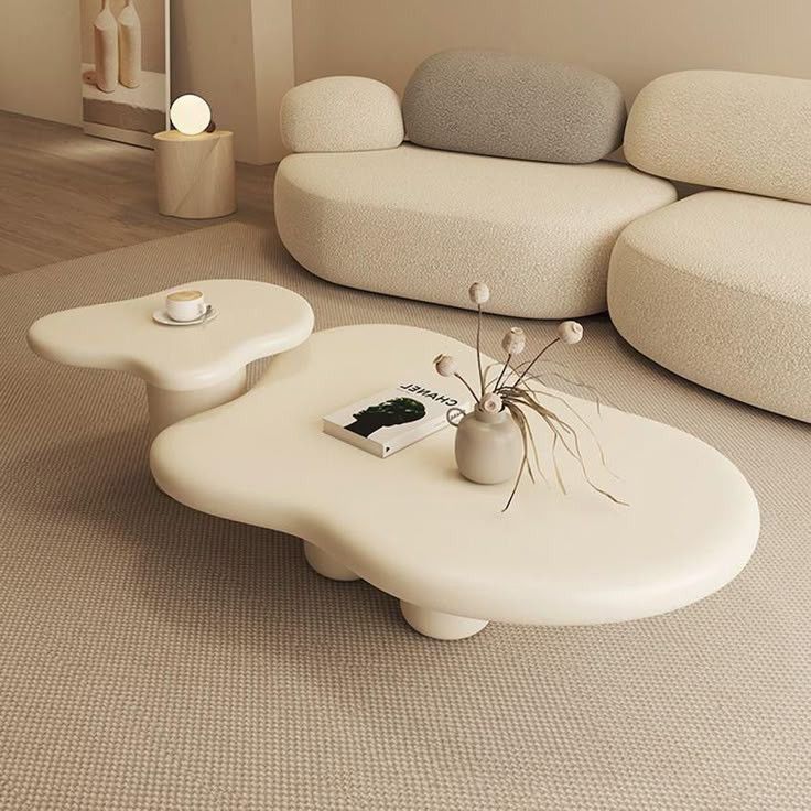 میز و عسلی دفرمه مینیمال پاپیه ماشه