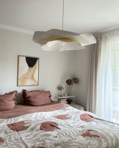 لوستر سقفی زارا مدل گل پاپیه ماشه